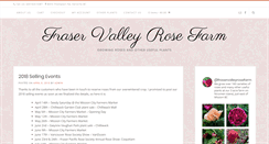 Desktop Screenshot of fraservalleyrosefarm.com
